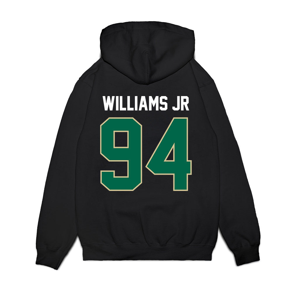 USF - NCAA Football : Brooks Williams Jr - Vintage Helmet Premium Hooded Sweatshirt-1