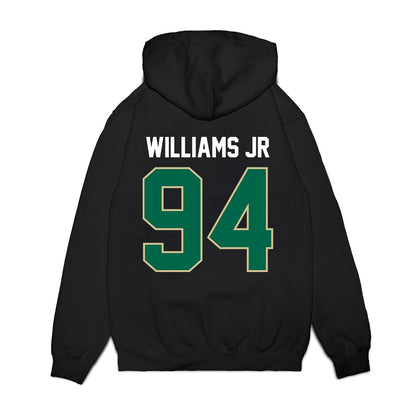 USF - NCAA Football : Brooks Williams Jr - Vintage Helmet Premium Hooded Sweatshirt-1