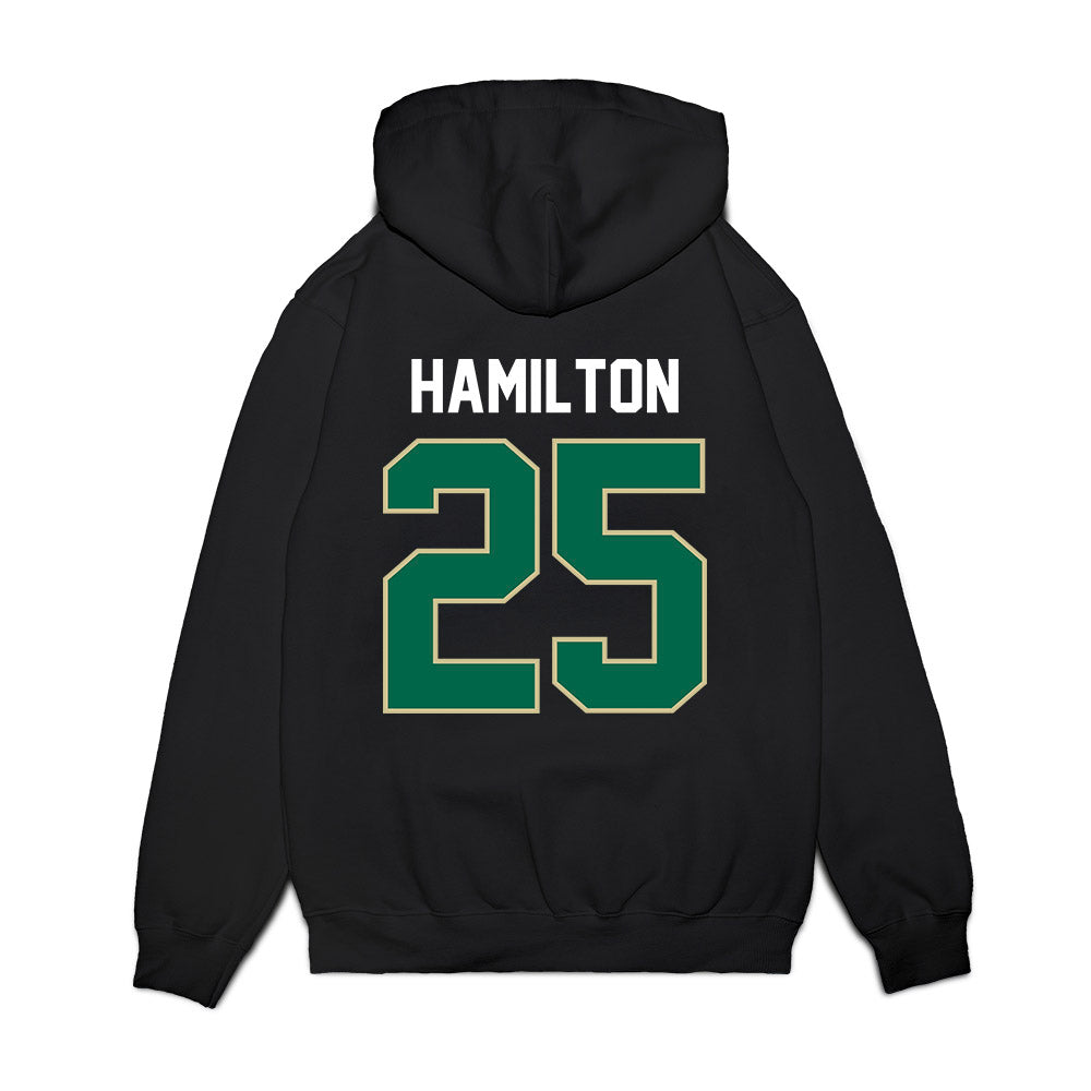 USF - NCAA Football : Zavier Hamilton - Vintage Helmet Premium Hooded Sweatshirt-1