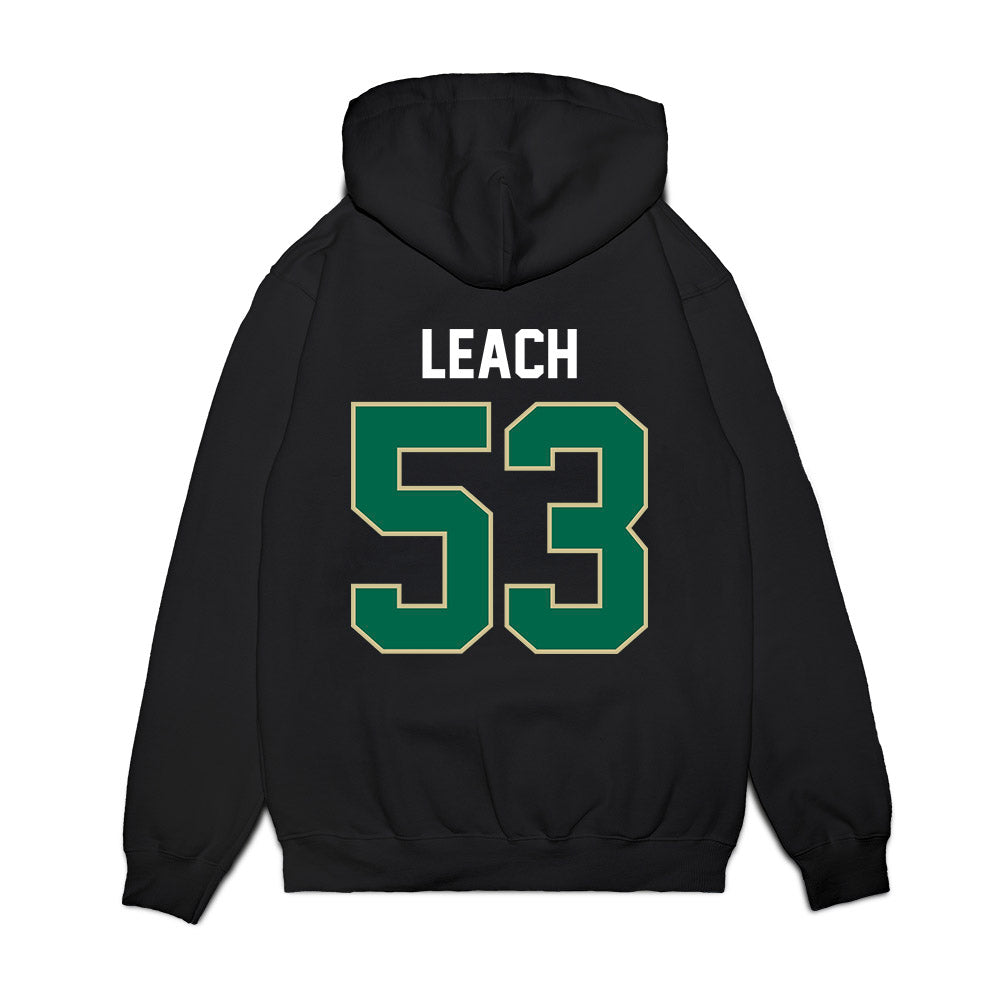 USF - NCAA Football : Gavin Leach - Vintage Helmet Premium Hooded Sweatshirt-1