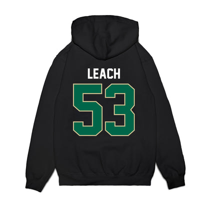 USF - NCAA Football : Gavin Leach - Vintage Helmet Premium Hooded Sweatshirt-1