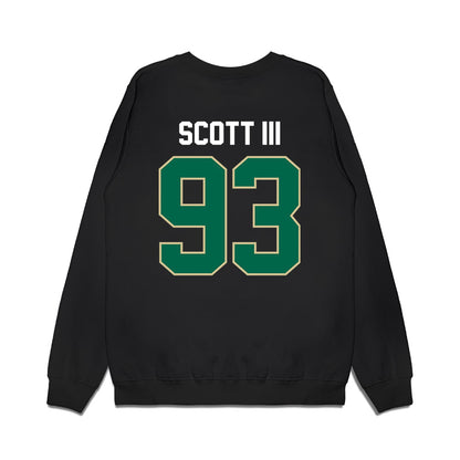 USF - NCAA Football : Richard Scott III - Vintage Helmet Premium Crewneck Sweatshirt-1