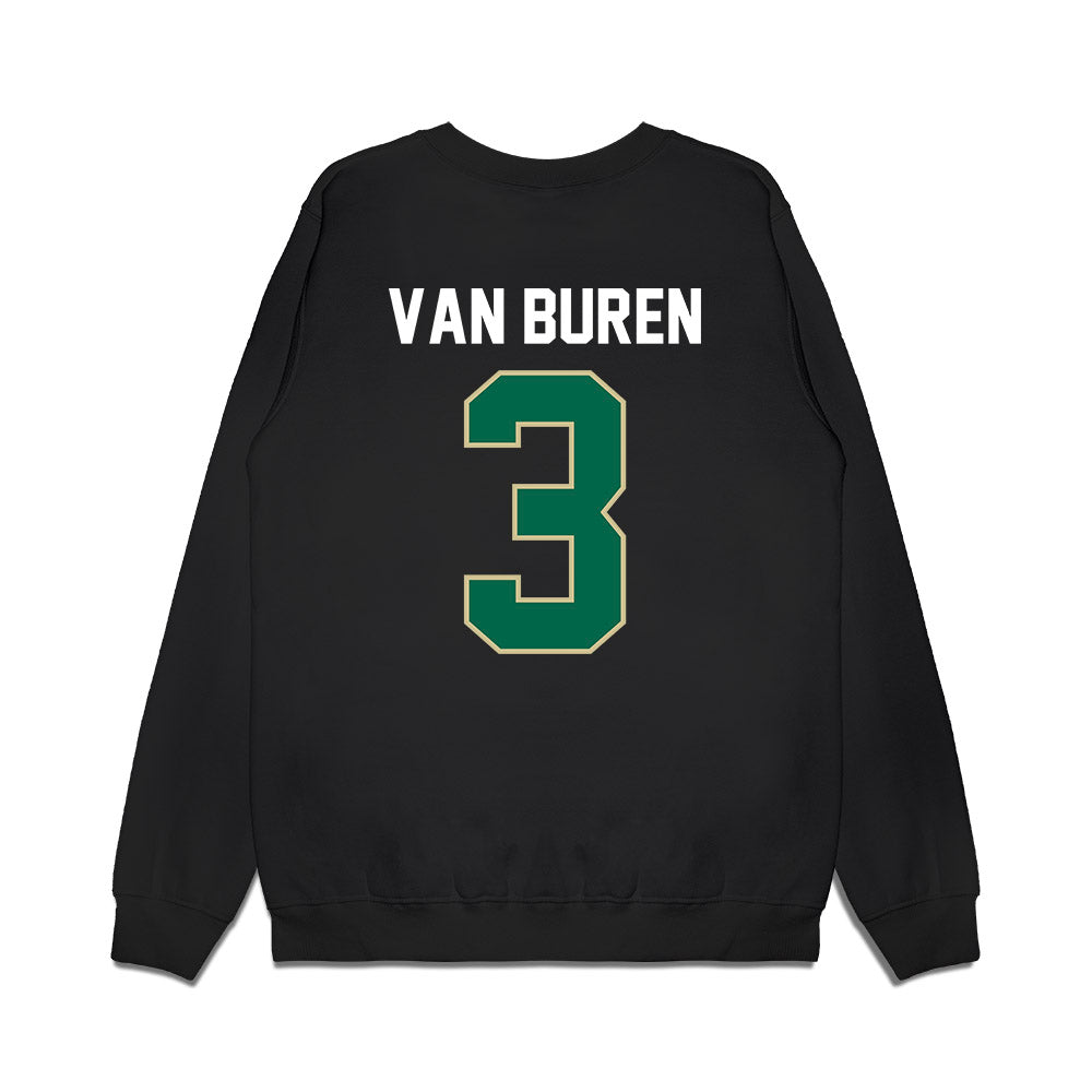USF - NCAA Football : Michael Van Buren - Vintage Helmet Premium Crewneck Sweatshirt-1