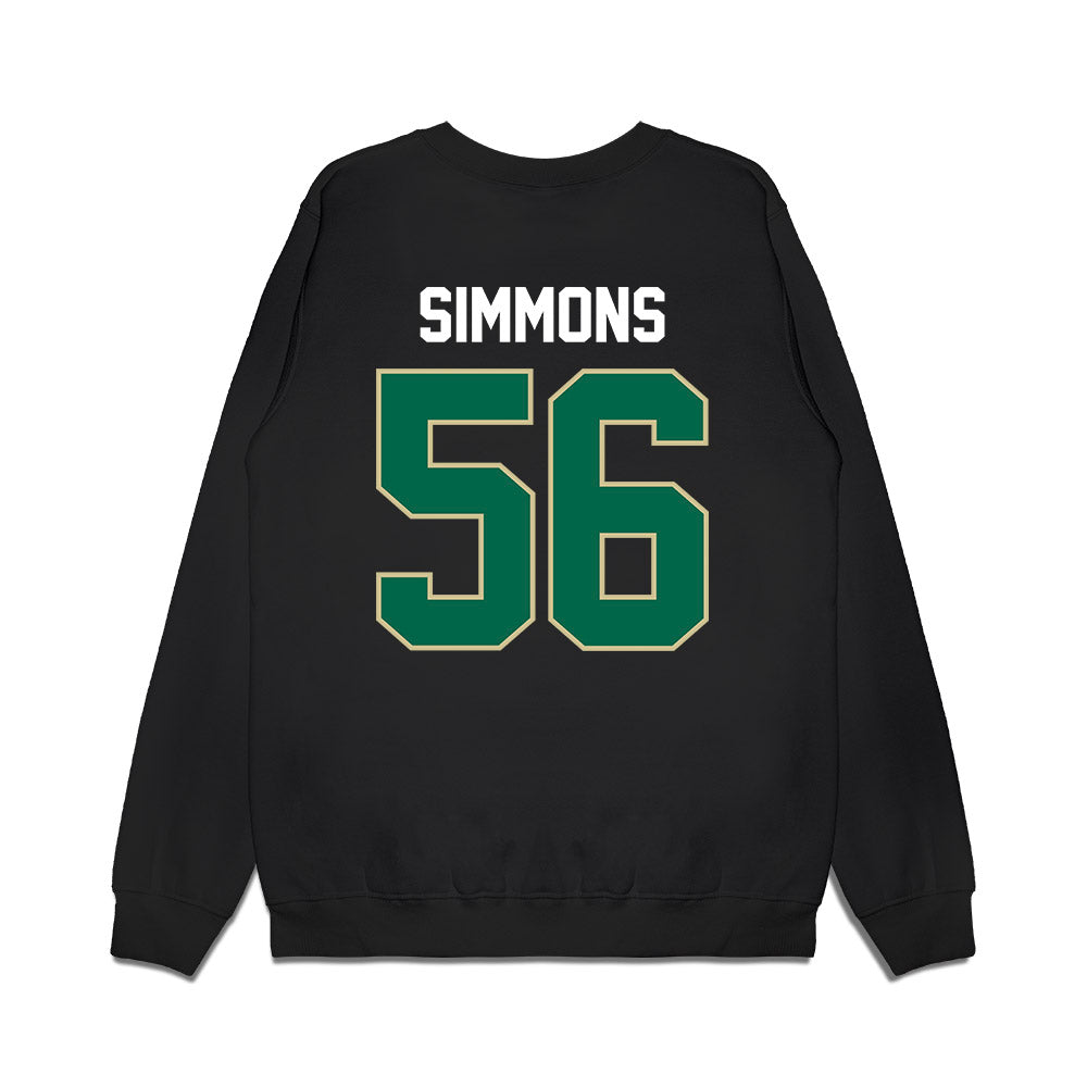 USF - NCAA Football : Terry Simmons - Vintage Helmet Premium Crewneck Sweatshirt-1