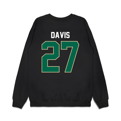 USF - NCAA Football : Jayden Davis - Vintage Helmet Premium Crewneck Sweatshirt-1