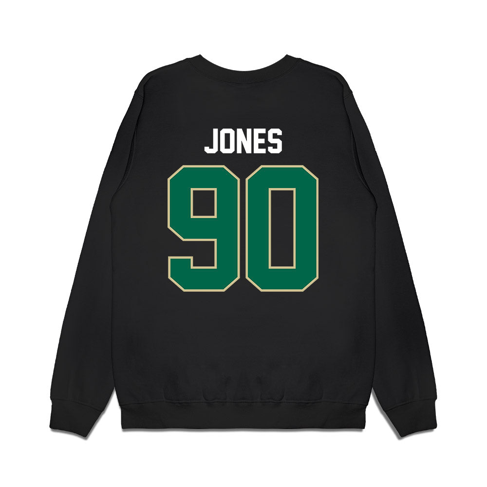USF - NCAA Football : Terrell Jones - Vintage Helmet Premium Crewneck Sweatshirt-1