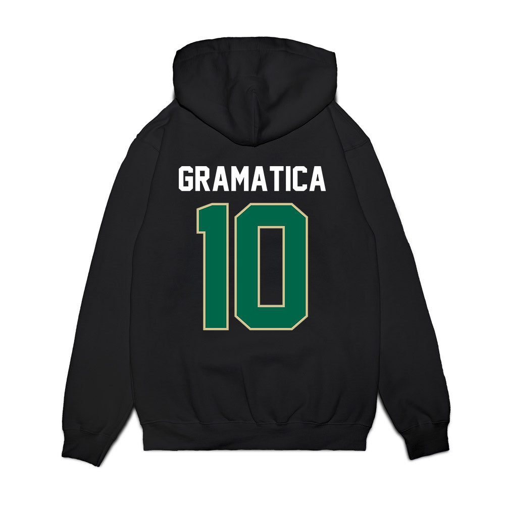 USF - NCAA Football : Gaston Gramatica - Vintage Helmet Premium Hooded Sweatshirt-1