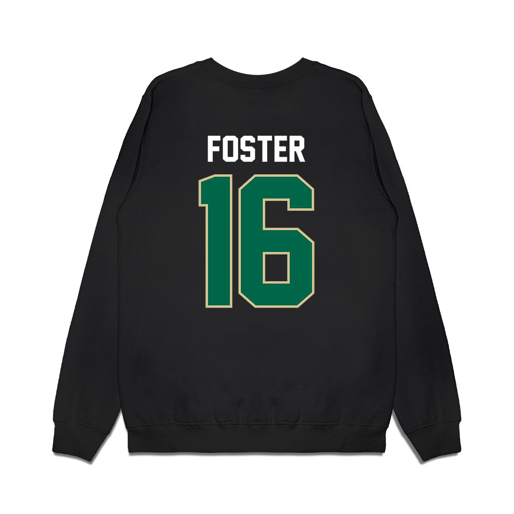 USF - NCAA Football : Teddy Foster - Vintage Helmet Premium Crewneck Sweatshirt-1