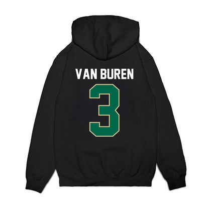 USF - NCAA Football : Michael Van Buren - Vintage Helmet Premium Hooded Sweatshirt-1