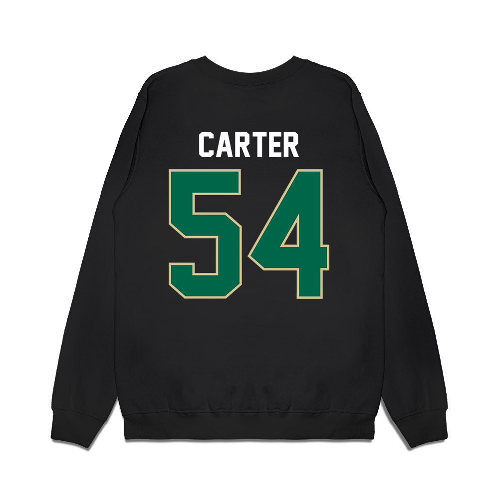 USF - NCAA Football : Braden Carter - Vintage Helmet Premium Crewneck Sweatshirt-1