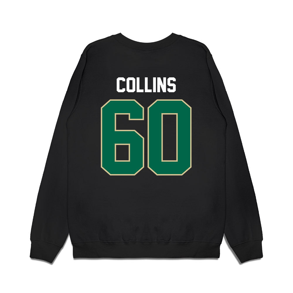 USF - NCAA Football : Khalil Collins - Vintage Helmet Premium Crewneck Sweatshirt-1