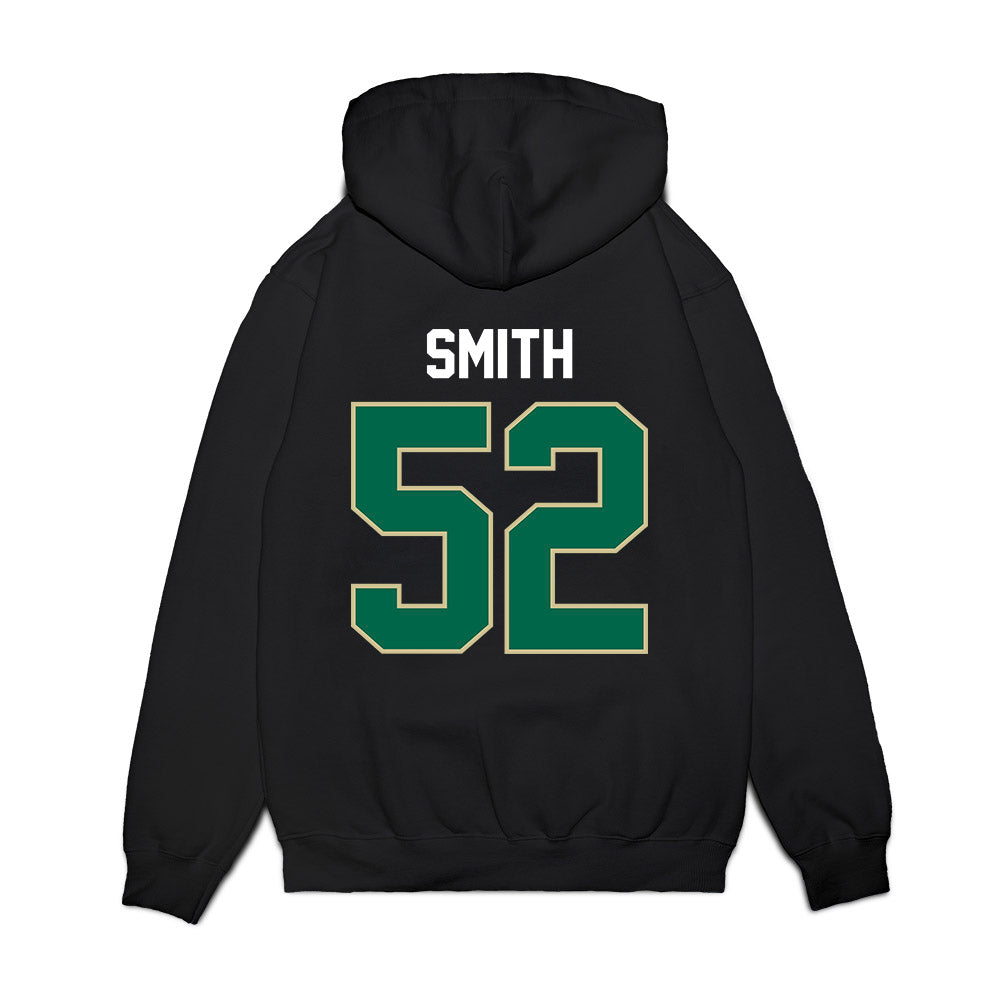 USF - NCAA Football : Christian Smith - Vintage Helmet Premium Hooded Sweatshirt-1