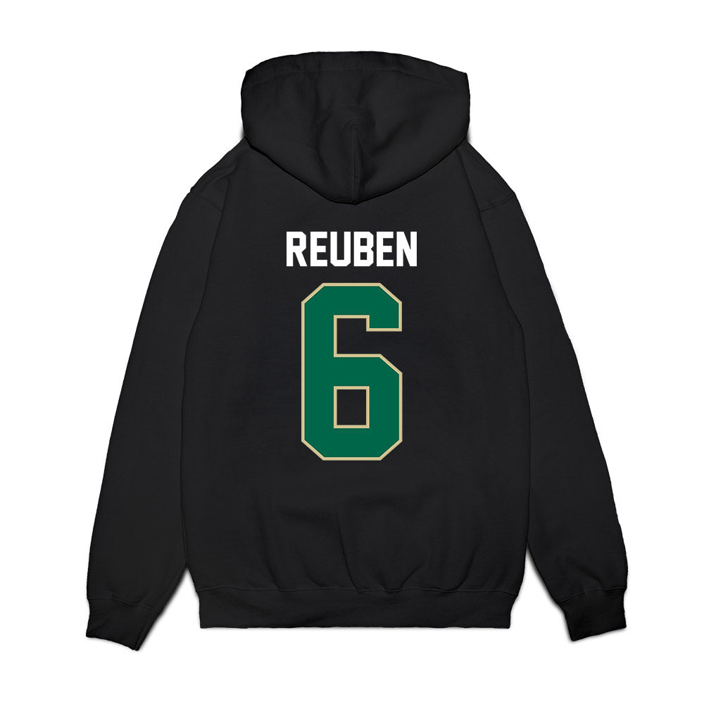 USF - NCAA Football : Mudia Reuben - Vintage Helmet Premium Hooded Sweatshirt-1
