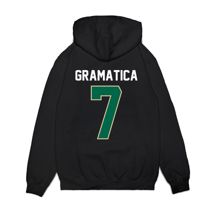 USF - NCAA Football : Nico Gramatica - Vintage Helmet Premium Hooded Sweatshirt-1
