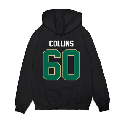 USF - NCAA Football : Khalil Collins - Vintage Helmet Premium Hooded Sweatshirt-1