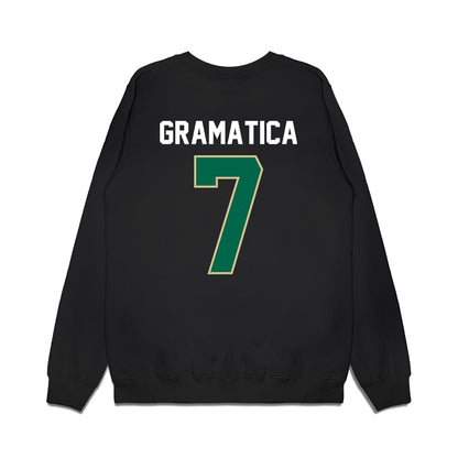 USF - NCAA Football : Nico Gramatica - Vintage Helmet Premium Crewneck Sweatshirt-1