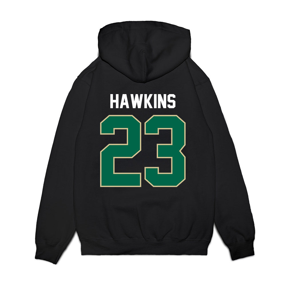 USF - NCAA Football : Cedrick Hawkins - Vintage Helmet Premium Hooded Sweatshirt-1