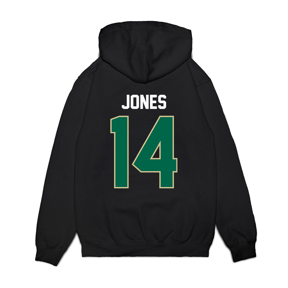 USF - NCAA Football : Eli Jones - Vintage Helmet Premium Hooded Sweatshirt-1