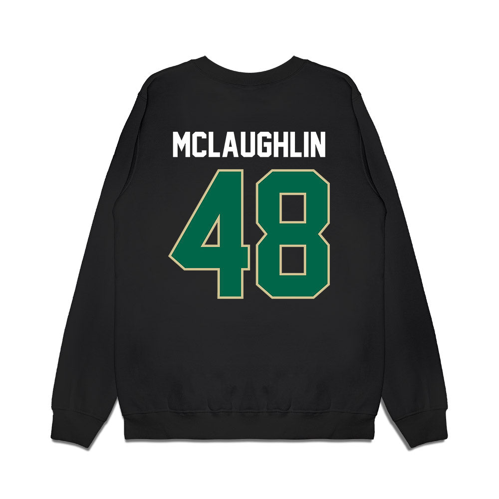 USF - NCAA Football : Turner McLaughlin - Vintage Helmet Premium Crewneck Sweatshirt-1