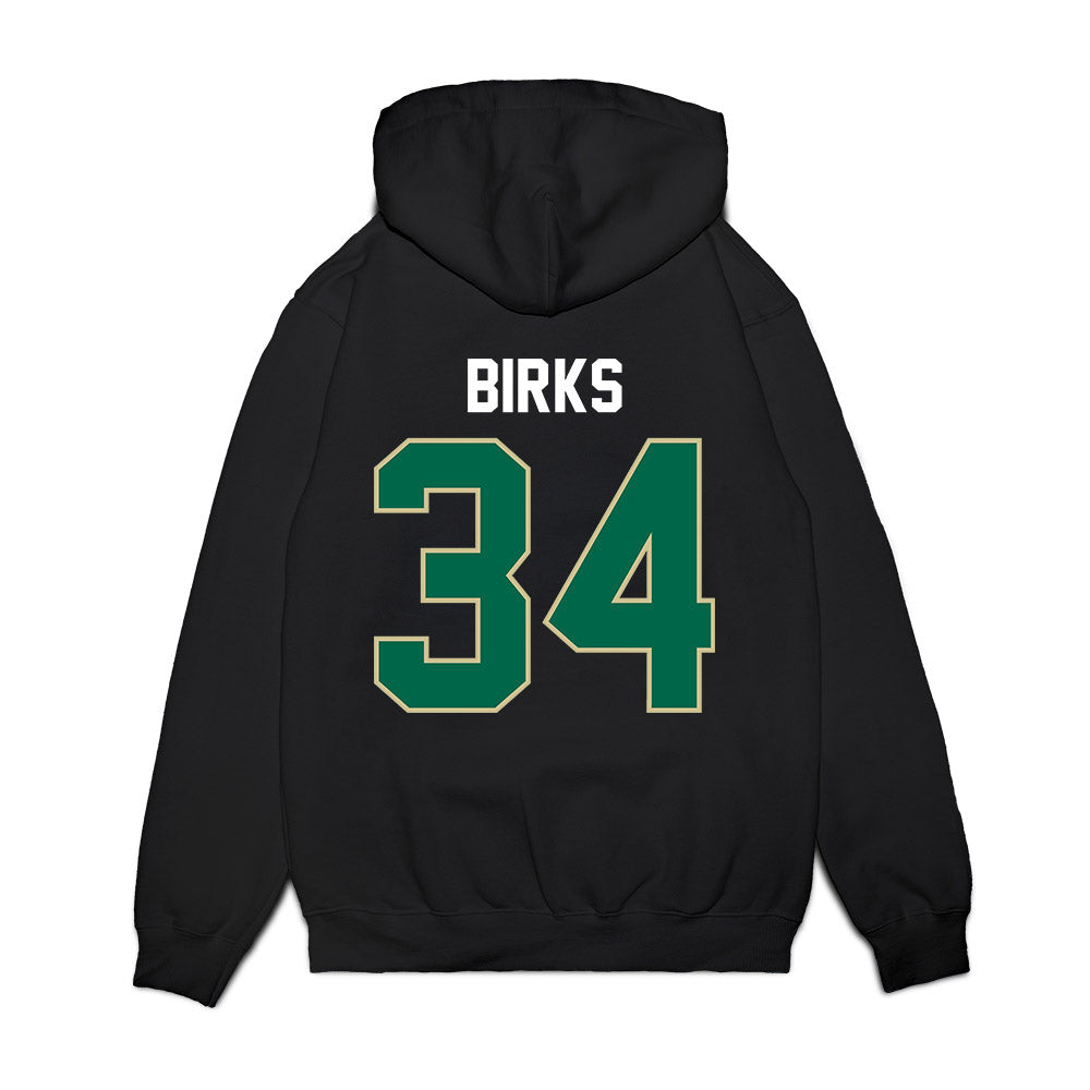 USF - NCAA Football : Keyshaun Birks - Vintage Helmet Premium Hooded Sweatshirt-1