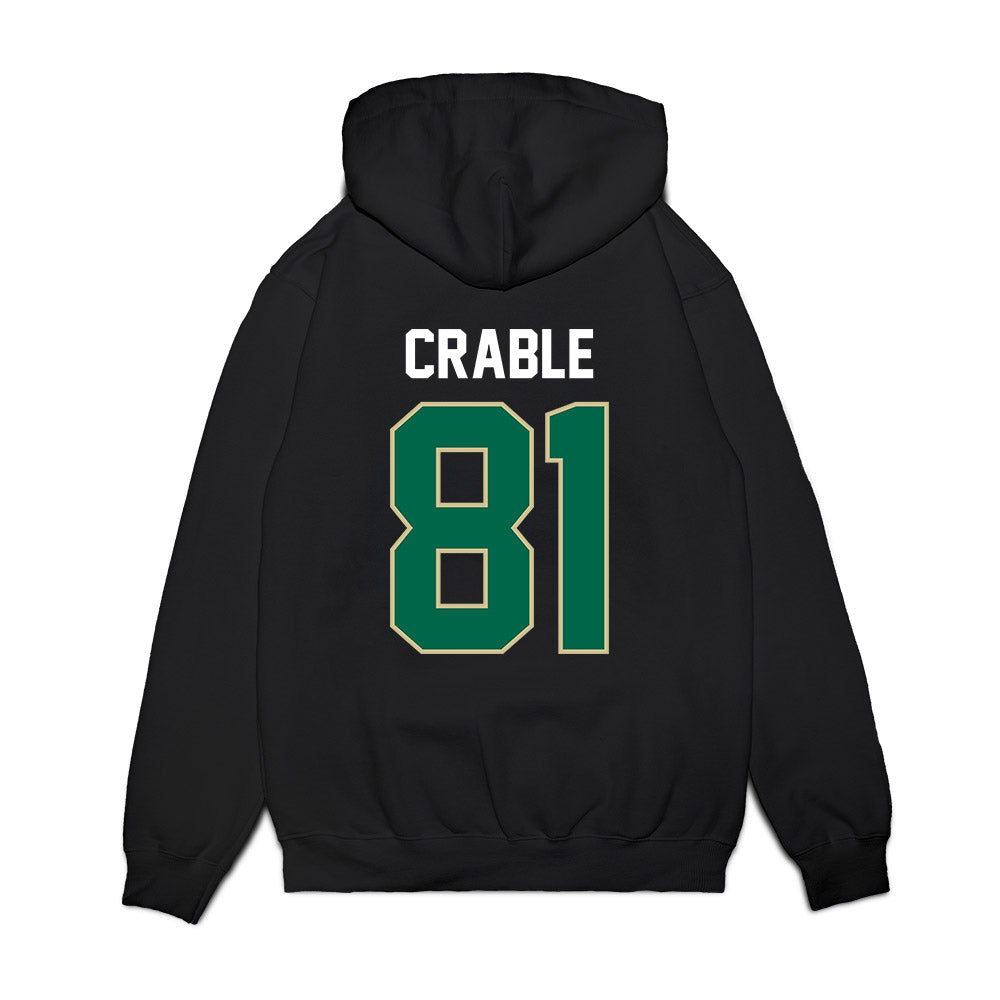USF - NCAA Football : Tayte Crable - Vintage Helmet Premium Hooded Sweatshirt-1
