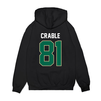 USF - NCAA Football : Tayte Crable - Vintage Helmet Premium Hooded Sweatshirt-1