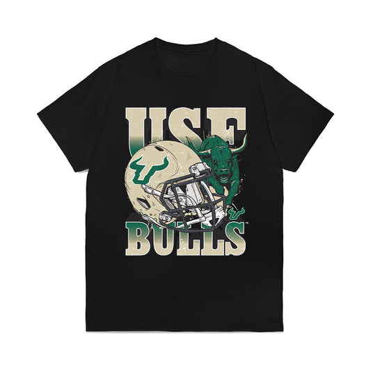 USF - NCAA Football : Arkese Parks - Vintage Helmet Comfort Colors T-Shirt-0