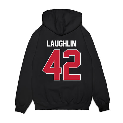 Richmond - NCAA Football : Brendan Laughlin - Vintage Helmet Premium Hooded Sweatshirt-1