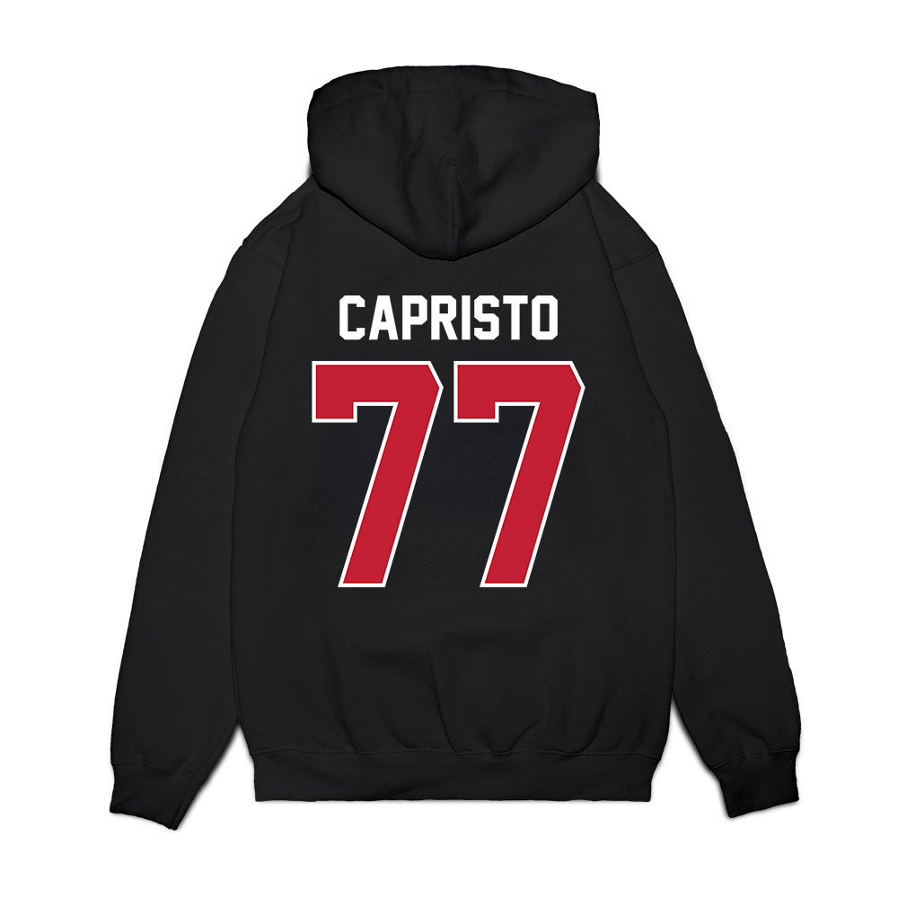 Richmond - NCAA Football : Kade Capristo - Vintage Helmet Premium Hooded Sweatshirt-1