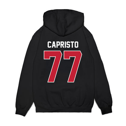 Richmond - NCAA Football : Kade Capristo - Vintage Helmet Premium Hooded Sweatshirt-1
