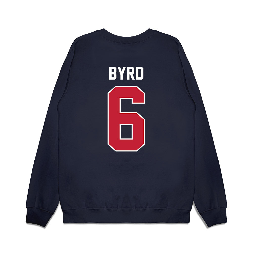 Richmond - NCAA Football : Camden Byrd - Vintage Helmet Premium Crewneck Sweatshirt-1