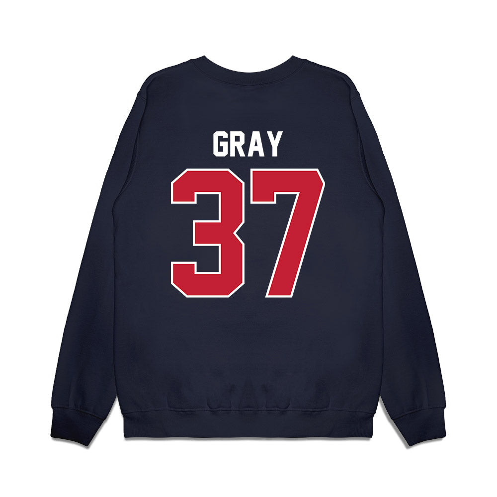 Richmond - NCAA Football : Ned Gray - Vintage Helmet Premium Crewneck Sweatshirt-1