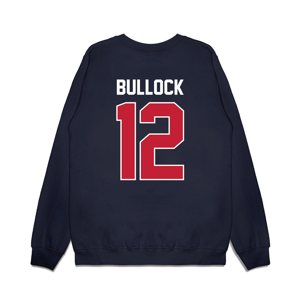 Richmond - NCAA Football : Tramayne Bullock - Vintage Helmet Premium Crewneck Sweatshirt-1