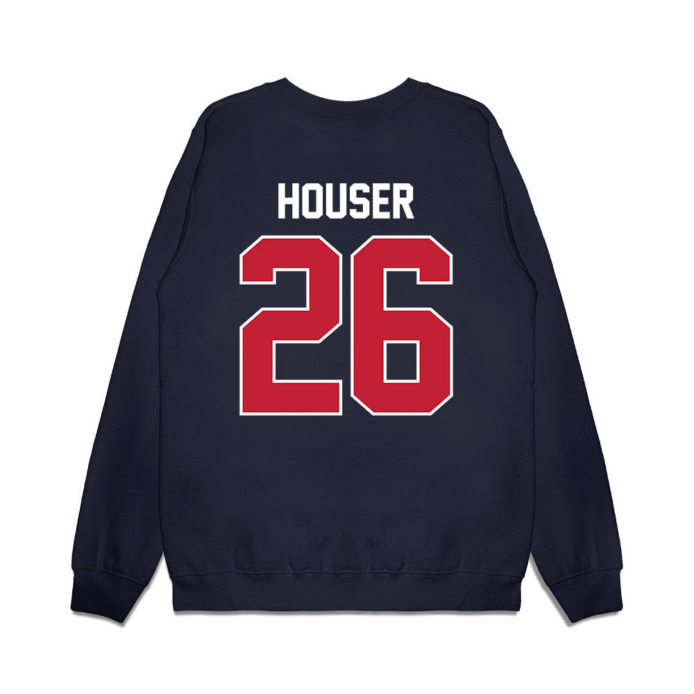 Richmond - NCAA Football : Blake Houser - Vintage Helmet Premium Crewneck Sweatshirt-1