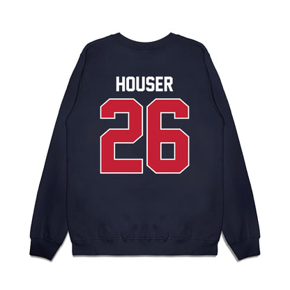 Richmond - NCAA Football : Blake Houser - Vintage Helmet Premium Crewneck Sweatshirt-1