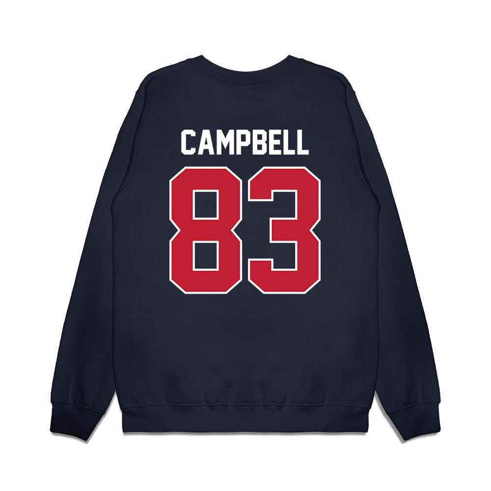 Richmond - NCAA Football : Ryan Campbell - Vintage Helmet Premium Crewneck Sweatshirt-1