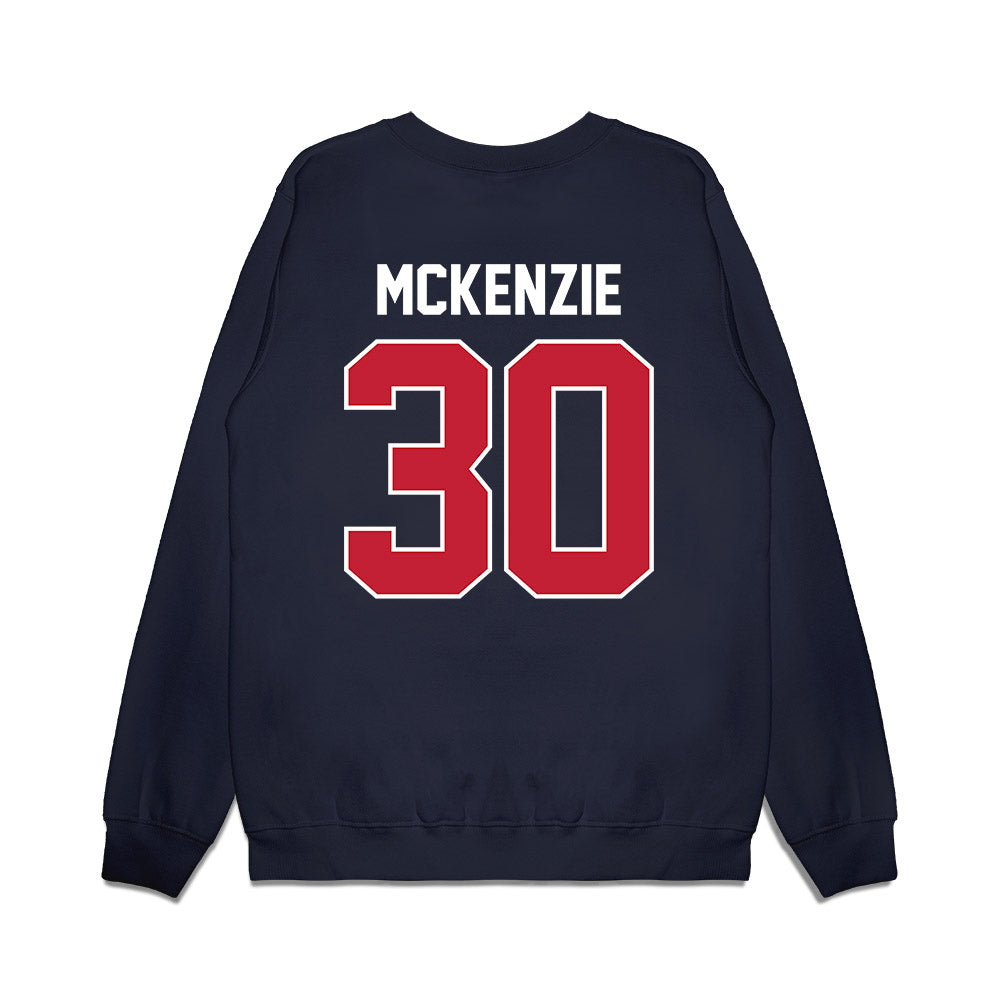 Richmond - NCAA Football : Andrew McKenzie - Vintage Helmet Premium Crewneck Sweatshirt-1