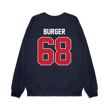 Richmond - NCAA Football : Godwin Burger - Vintage Helmet Premium Crewneck Sweatshirt-1