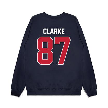 Richmond - NCAA Football : Sean Clarke - Vintage Helmet Premium Crewneck Sweatshirt-1