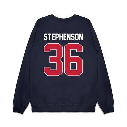 Richmond - NCAA Football : Warrick Stephenson - Vintage Helmet Premium Crewneck Sweatshirt-1