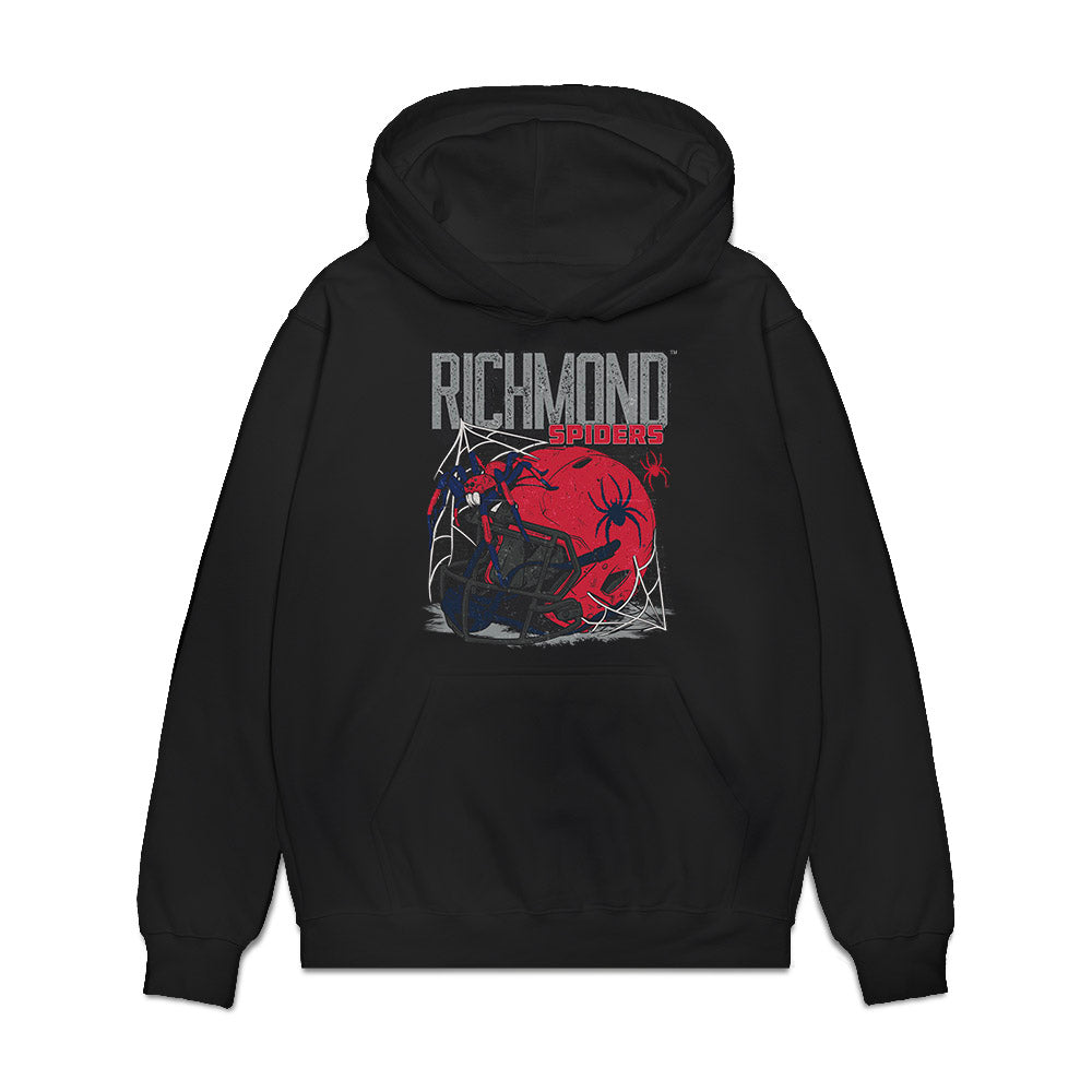 Richmond - NCAA Football : EJ Sutherland - Vintage Helmet Premium Hooded Sweatshirt-0