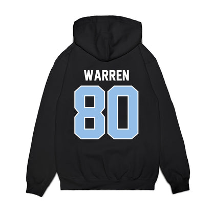 Old Dominion - NCAA Football : Christopher Warren - Vintage Helmet Premium Hooded Sweatshirt-1