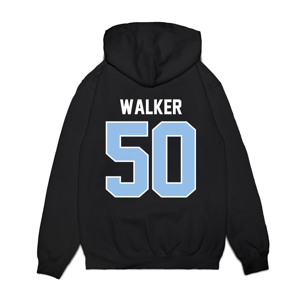 Old Dominion - NCAA Football : Brayden Walker - Vintage Helmet Premium Hooded Sweatshirt-1