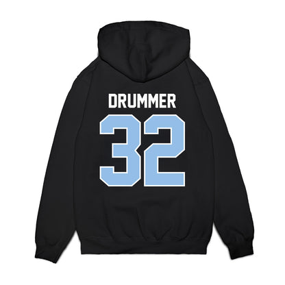 Old Dominion - NCAA Football : Jamez Drummer - Vintage Helmet Premium Hooded Sweatshirt-1