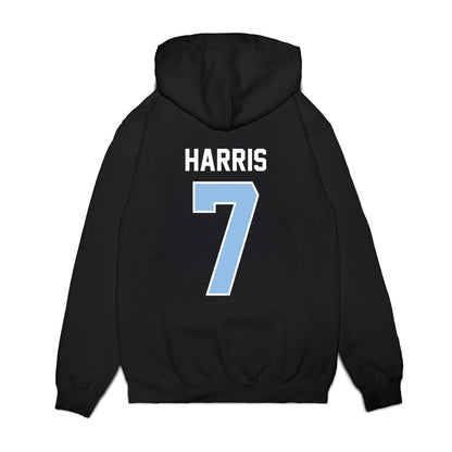 Old Dominion - NCAA Football : Kendall Harris - Vintage Helmet Premium Hooded Sweatshirt-1