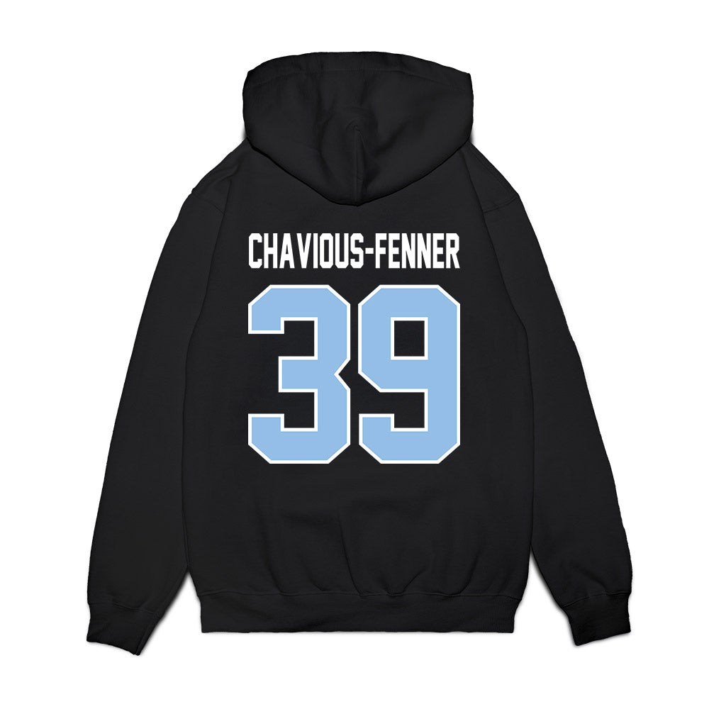 Old Dominion - NCAA Football : Martrez Chavious-Fenner - Vintage Helmet Premium Hooded Sweatshirt-1