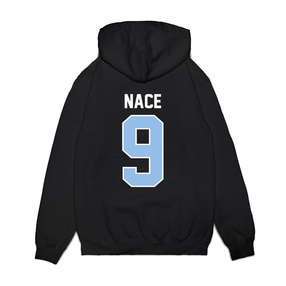 Old Dominion - NCAA Football : Brooklyn Nace - Vintage Helmet Premium Hooded Sweatshirt-1