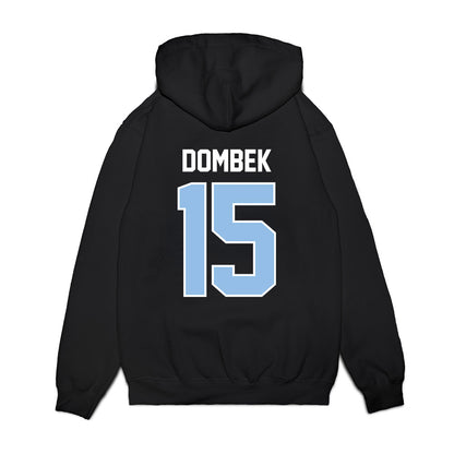 Old Dominion - NCAA Football : Gabe Dombek - Vintage Helmet Premium Hooded Sweatshirt-1