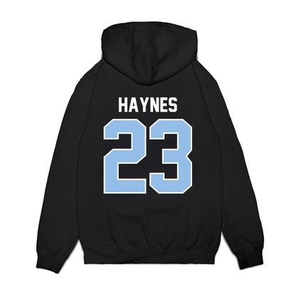 Old Dominion - NCAA Football : Jorian Haynes - Vintage Helmet Premium Hooded Sweatshirt-1