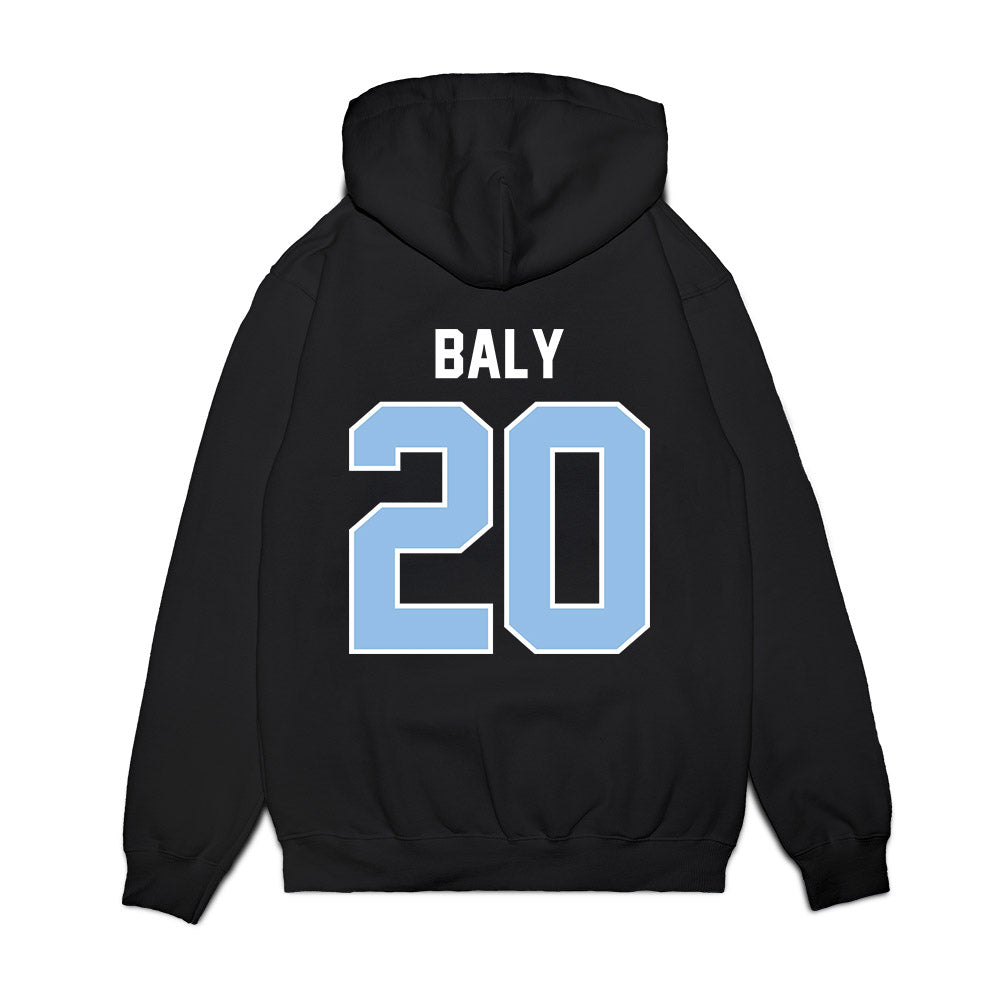 Old Dominion - NCAA Football : Jivan Baly - Vintage Helmet Premium Hooded Sweatshirt-1